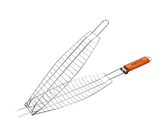 Решетка-гриль для рыбы Hot Pot 60(+4)х36х12х4 см 61340 – изображение 2