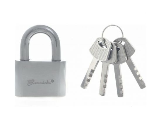 Навесной замок MATRIX хромированное покрытие 60 мм 91802 – изображение 2