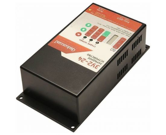 Трехстадийное зарядное устройство с настраиваемыми параметрами заряда СИБКОНТАКТ ЗУ2-24 24 В, 5 А Я000010131 – изображение 3