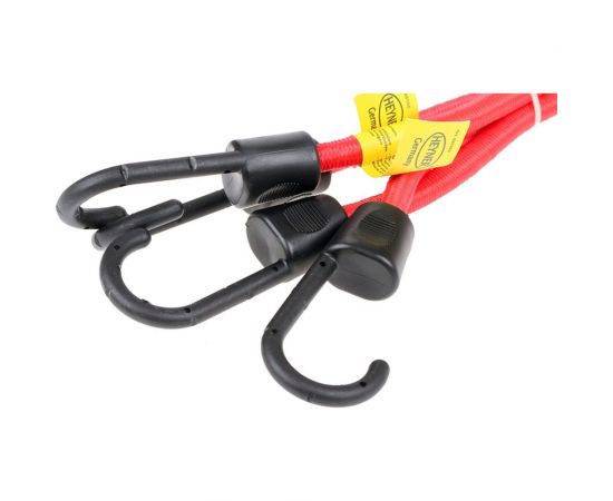 Резинка-паук Heyner для крепления багажа, усиленная, 2 шт., 60 см., красная 881160 – изображение 3