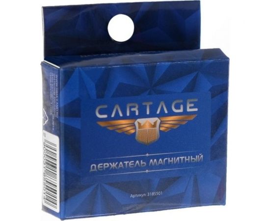 Держатель телефона Cartage магнитный, на клейкой основе, серебро 3185501 – изображение 3