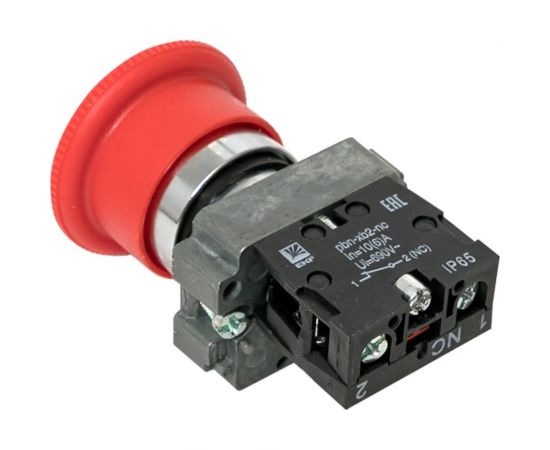 Кнопка EKF BS542 поворотная красная грибок NC IP65 PROxima xb2-bs542-65 – изображение 4