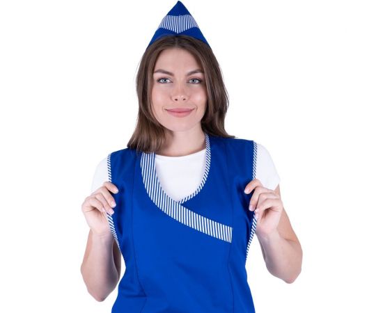 Униформа ГК Спецобъединение ВИКТОРИЯ василёк Кос 826/104/158 – изображение 7