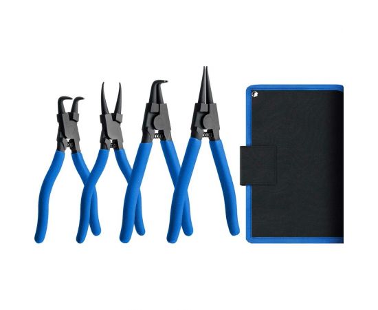 Набор съемников стопорных колец ЗУБР 4 шт, 180 мм 22821-H4 