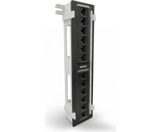 Настенная патч-панель с подставкой, 12 портов RJ-45 8P8C, категория 5е Hyperline PPW-12-8P8C-C5e 15379 