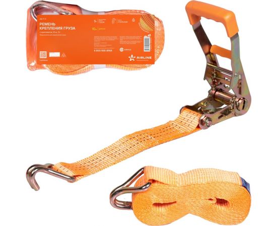 Ремень крепления груза с храповиком Airline 10 м, 5 т AS-T-11 