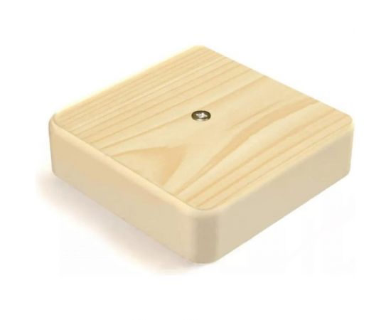 Распределительная коробка GREENEL наружного монтажа 75х75х28мм СОСНА GE41215-11 