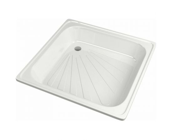 Поддон MIXLINE квадрат 0,9x0,9x0,15 стальной d 50 501519 