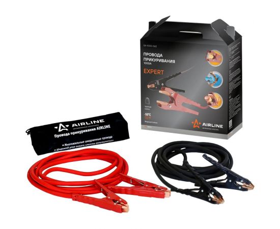 Провода прикуривания Airline EXPERT PROseries 1000A, 5м, 12/24В, сумка SA-1000-06E 
