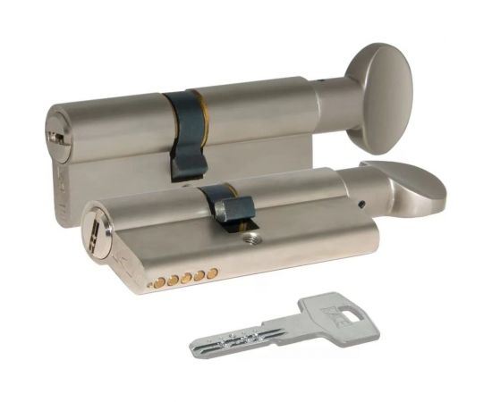 Цилиндровый механизм KALE KILIT 164BME, 45+10+35M: 90mm, NP, 5K, STB, к-в 164BME00160 