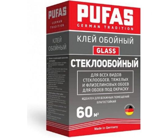 Стеклообойный клей PUFAS (60 кв.м; 500 г) 000914092 
