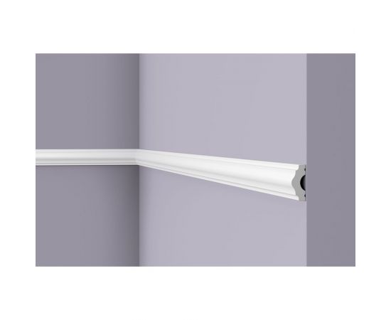 Молдинг WALLSTYL (2000х38х16 мм; белый) NMC WL3 