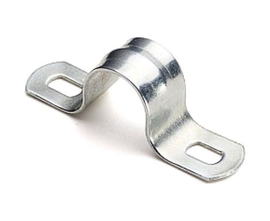 Металлическая двухлапковая скоба EKF d12-13 мм 10 шт. PROxima sm-2-12-13-r 