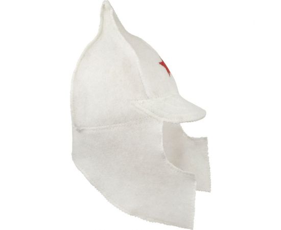 Модельная шапка Банная линия Буденовка светлая 11-002 – изображение 2