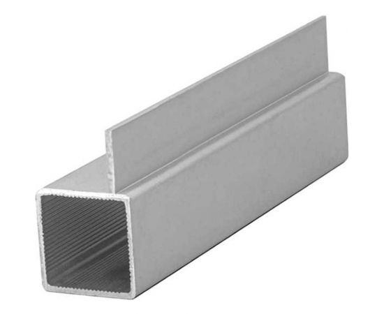 Труба квадратная с ребром АЛТЕРВИА 25x25 мм А252511Х1000 – изображение 2