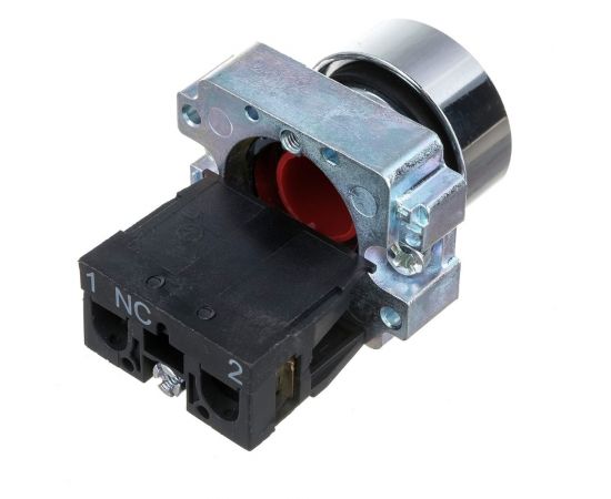 Кнопка управления CHINT NP2-BA42 без подсветки красн. 1НЗ IP40 574843 – изображение 2