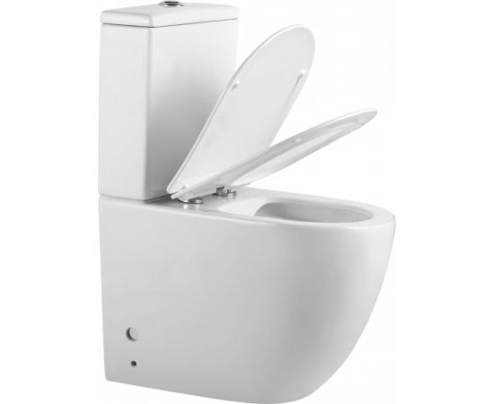 Унитаз-компакт Orange пристенный, с горизонтальным выпуском C05-000w – изображение 2