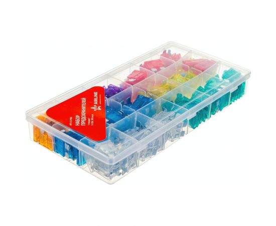 Предохранители Airline стандарт, в пластиковой коробке с экстрактором, 180 шт., 5-35 А AFU-S-P180 – изображение 2