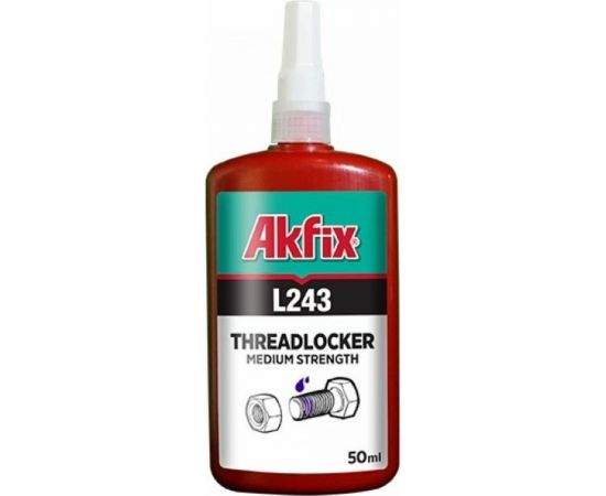 Анаэробный фиксатор резьбы средней прочности Akfix L243 50 мл, L243_01 – изображение 2