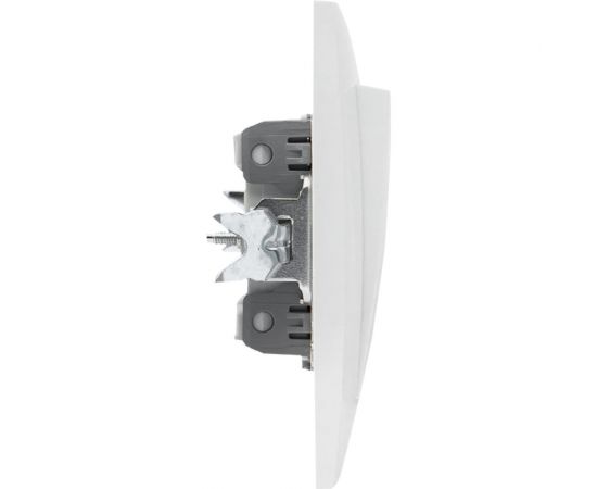 2-клавишный выключатель EKF Валенсия, 10А белый с индикатором PROxima EWV10-123-10 – изображение 3