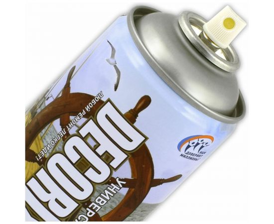 Аэрозольный яхтный лак Decorix (бесцветный; матовый; 520 мл) 0134-31 DX – изображение 3