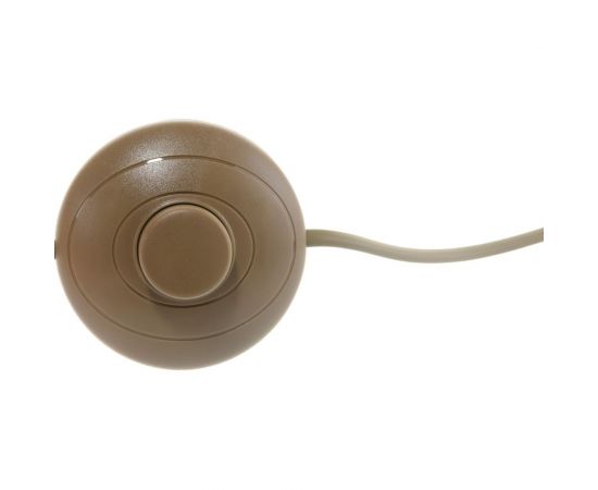 Шнур Navigator NPS-FS01-170-2x0.5-BR, 1.7м, с выключателем, коричневый 61718 – изображение 3