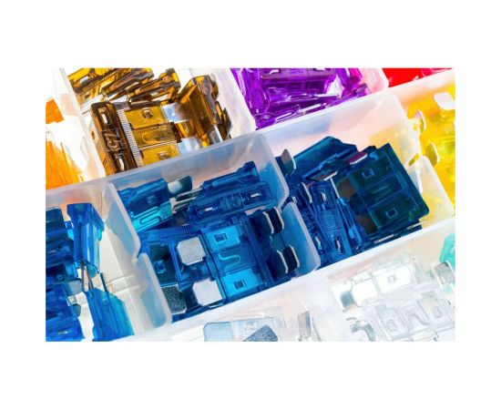 Предохранители Airline стандарт, в пластиковой коробке с экстрактором, 180 шт., 5-35 А AFU-S-P180 – изображение 4