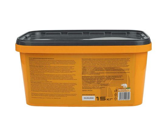 Гидроизоляция акриловая однокомпонентная ROCKS 15 кг 030 – изображение 4