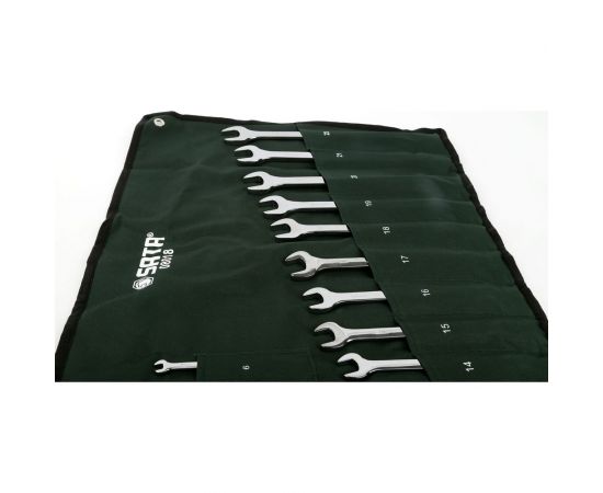 Набор комбинированных ключей с накидным наконечником 17шт Sata 08018 – изображение 4