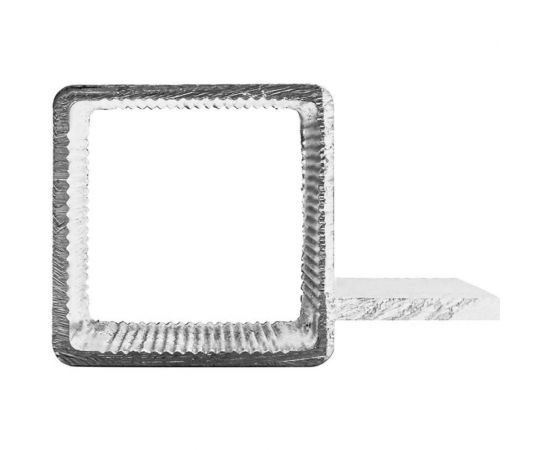 Труба квадратная с ребром АЛТЕРВИА 25x25 мм А252511Х1000 – изображение 4