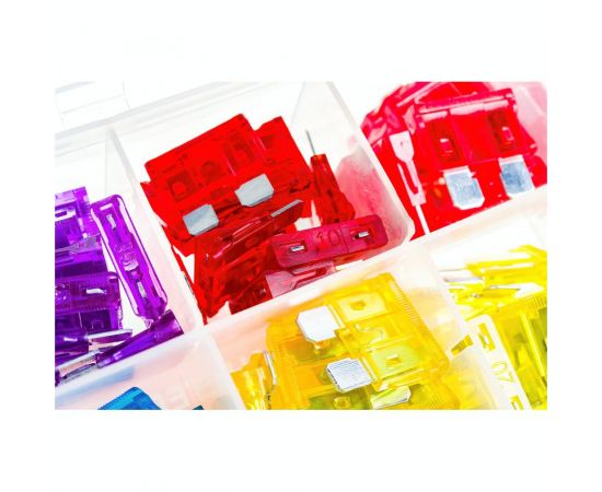 Предохранители Airline стандарт, в пластиковой коробке с экстрактором, 180 шт., 5-35 А AFU-S-P180 – изображение 5