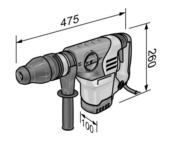 Комбинированный перфоратор FLEX CHE 5-40 439665 – изображение 9