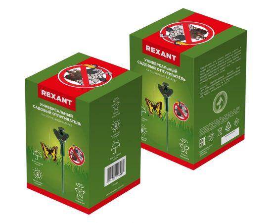 Отпугиватель птиц и других животных на солнечной панели REXANT бабочка 71-0089 – изображение 9