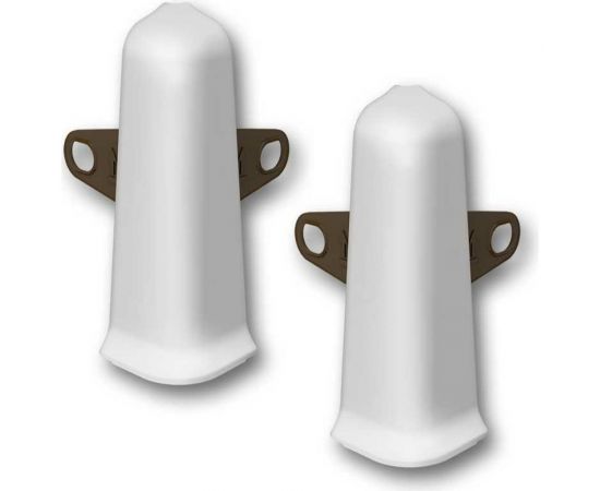 Наружный угол для плинтуса DECONIKA (70 мм; 002 Светло-серый; 2 шт.) Д-П70-Нк-Ф2 002 СВТ СЕР 