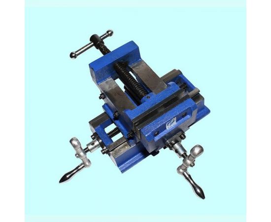 Станочные тиски CNIC 75мм координатные с 2-мя суппортами LTCV75 67322 