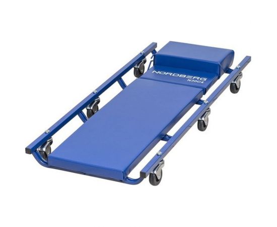 Подкатной лежак с подъемным подголовником NORDBERG N30C4 