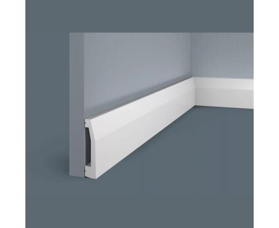 Плинтус Cosca decor PX008 70x15 мм, 2000 мм, экополимер СПБ067638 