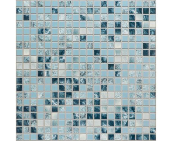 Самоклеящаяся декоративная ПВХ панель Центурион 480x480 мм мозаика океан премиум 80364 