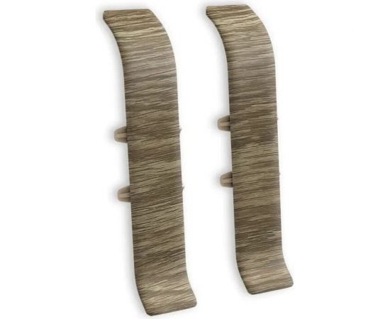 Соединитель для плинтуса DECONIKA (85 мм; 208 Дуб мокко; 2 шт.) Д-П85-С-Ф2 208 ДУБ МОК 