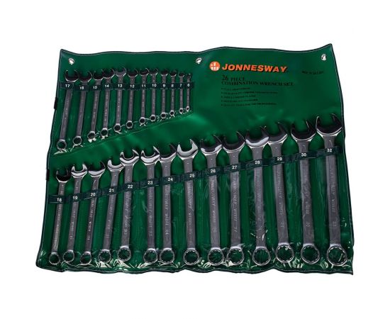 Набор комбинированных ключей 6-32мм, 26 предметов Jonnesway W26126S 