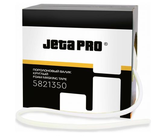 Поролоновый самоклеящийся эластичный круглый валик Jeta PRO 13 мм х 50 м, 1 шт 5821350 