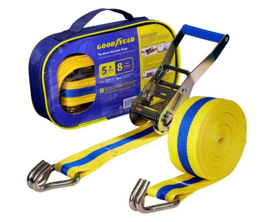 Стяжка груза с храповым механизмом Goodyear 5 т, 8 м GY005206 