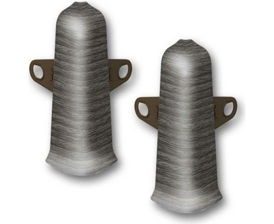 Наружный угол для плинтуса DECONIKA (70 мм; 352 Каштан серый; 2 шт.) Д-П70-Нк-Ф2 352 КШТ СЕР 