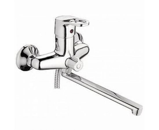 Смеситель для ванны LEDEME картридж диаметр 40 мм, длинный излив, L30F дивертор в корпусе L2250 97908 