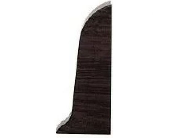 Заглушка для плинтуса Центурион Lider 200-зл (62 мм; левая; матовая; венге) 71335 