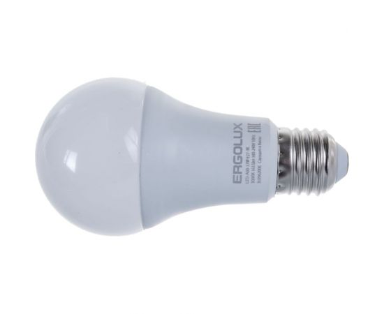 Электрическая светодиодная лампа Ergolux LED-A60-17W-E27-3K ЛОН 17Вт E27 3000K 172-265В 13179 