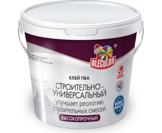 Строительно-универсальный клей ПВА OLECOLOR 0.75 кг 4300001970 