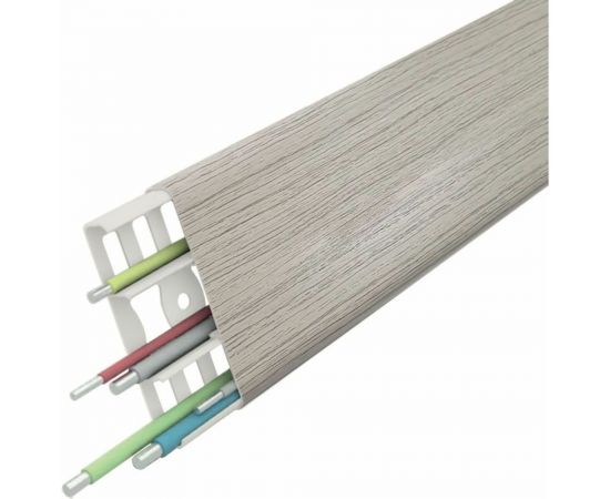 Наличник DECONIKA (70 мм; 2,2 м; ясень серый 253; 1 шт.) Д-Н70 253 ЯСН СЕР 