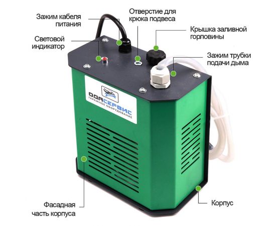 Дымогенератор для диагностики ОДА Сервис автомобильный ODA-SG02 – изображение 2