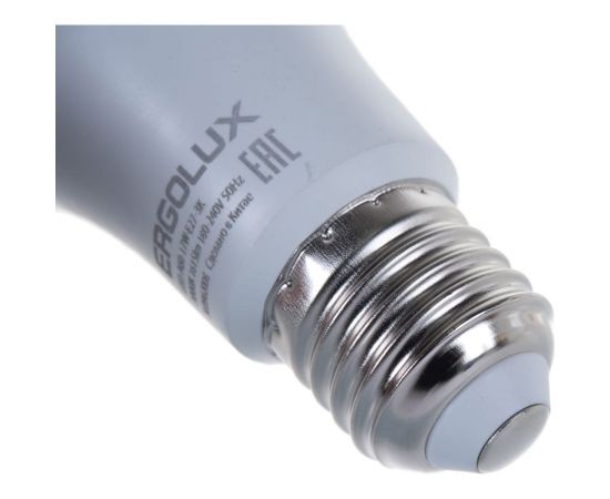 Электрическая светодиодная лампа Ergolux LED-A60-17W-E27-3K ЛОН 17Вт E27 3000K 172-265В 13179 – изображение 2